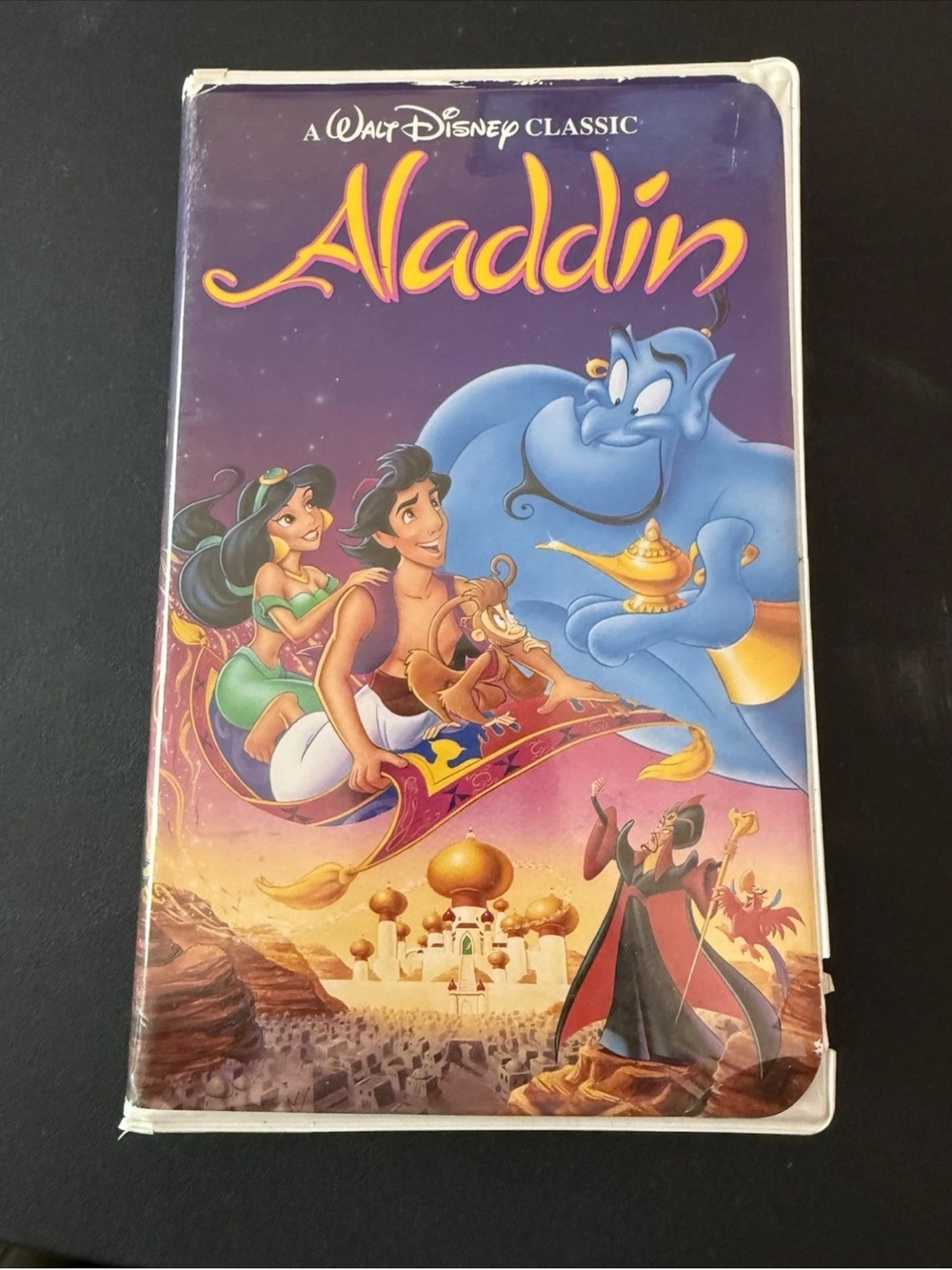 Aladdin VHS Walt Disney Black Diamond Collectors Edition Vintage